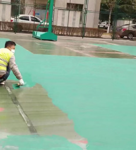 长沙球场地面翻新