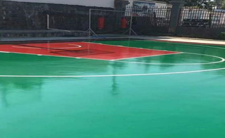 长沙篮球场翻新地面